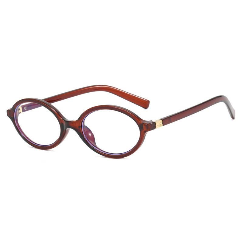 Spykay™ EG60663  Anti-blue Light Vintage Oval Frame Eyeglasses