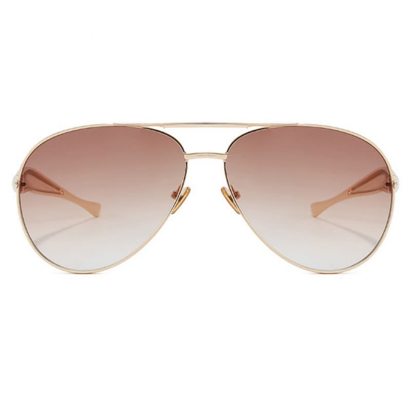 Spykay™ SG60665 Vintage Double Bridges Aviator Frame Sunglasses - image 22