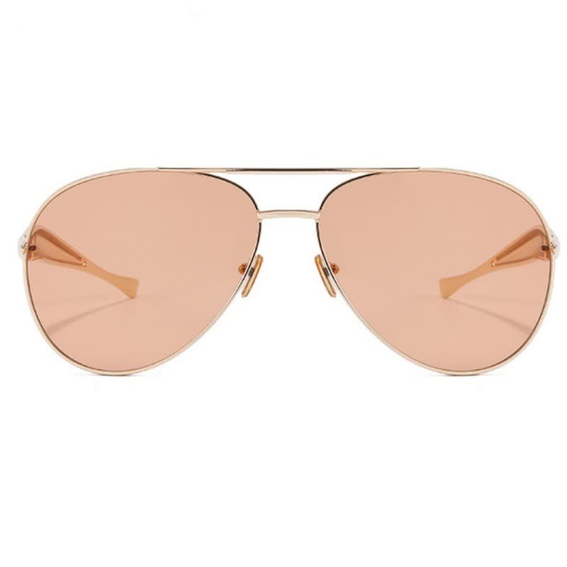 Spykay™ SG60665 Vintage Double Bridges Aviator Frame Sunglasses - image 15
