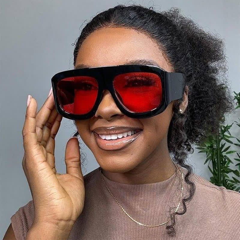 Spykay™ SG60675 Oversized Square Frame Hipster Sunglasses - image 5
