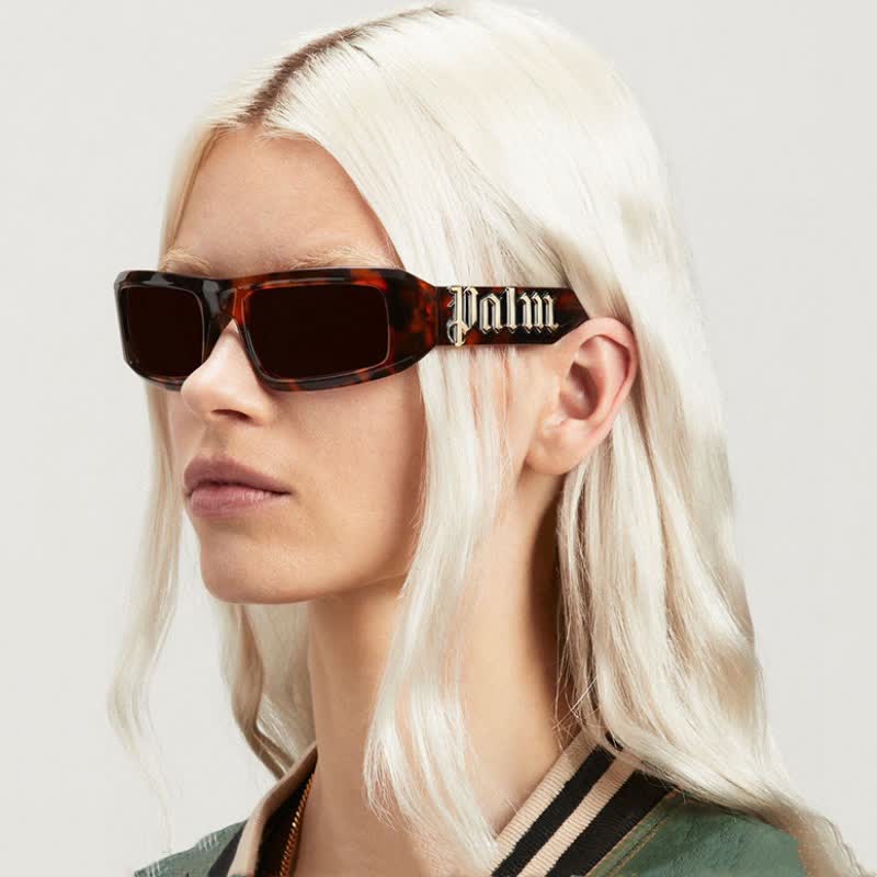 Spykay™ SG60686  Y2K Rectangle Frame Letter Sunglasses