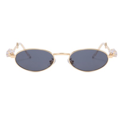 Spykay™ SG60703 Oval Frames Rhinestone-Embellished Sunglasses