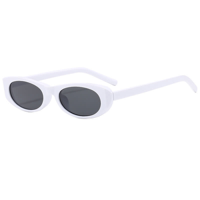 Spykay™ SG60699 Small Oval Frames Cat-Eye Sunglasses - White - image 18
