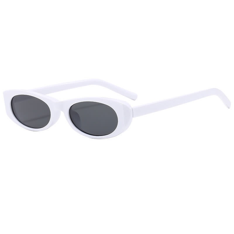 Spykay™ SG60699 Small Oval Frames Cat-Eye Sunglasses - White - image 18