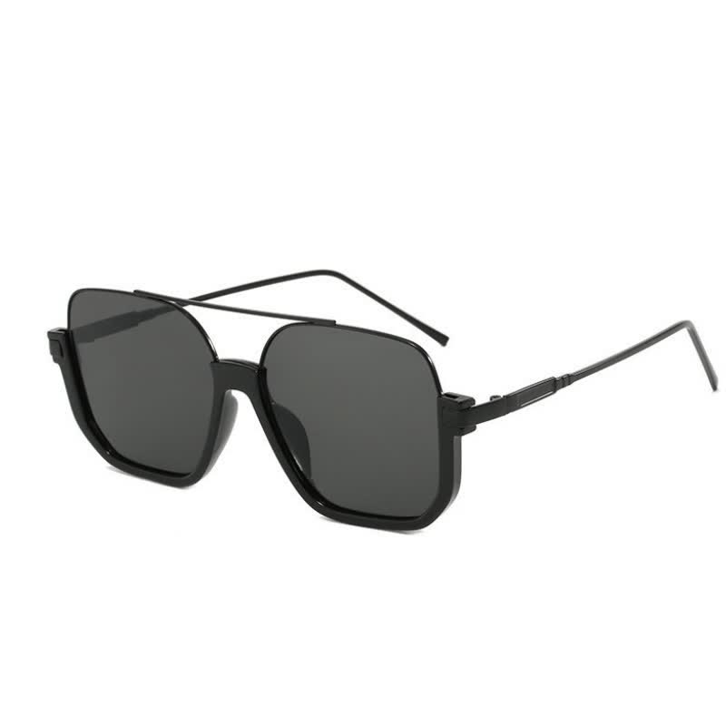 Spykay™ SG60691 Unisex Double Bridges Square Frame Semi-Rimless Sunglasses - image 13