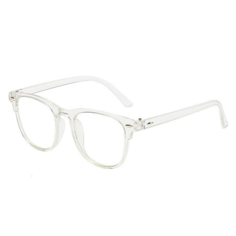 Spykay™ EG26666 Unisex Anti-blue Light Transparent Square Frames Simple Eyeglasses - image 5