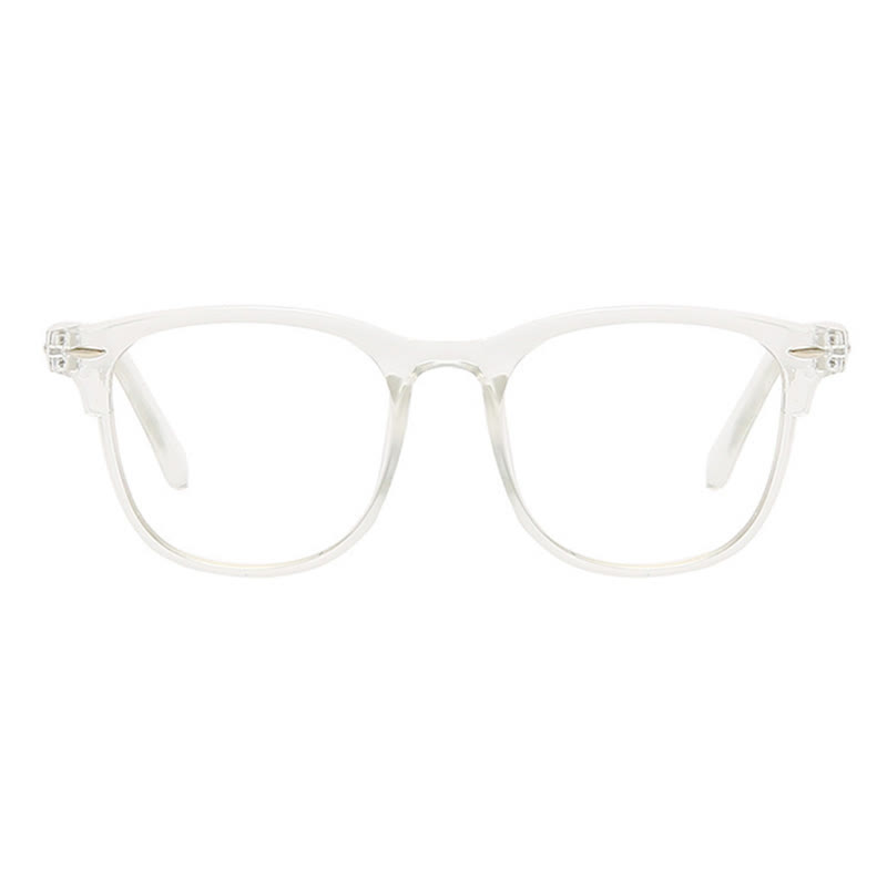 Spykay™ EG26666 Unisex Anti-blue Light Transparent Square Frames Simple Eyeglasses - image 6