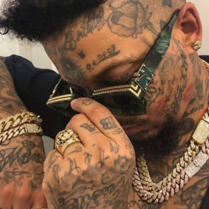 Spykay™ SG60705 Square Frames Hipster Oversized Sunglasses - Green Leopard Print - image 3