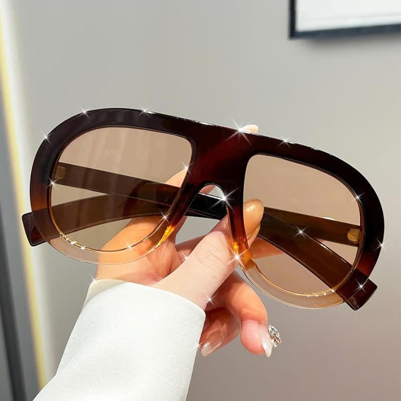 Spykay™ SG60687 Oversized Frame Hipster Aviator Sunglasses - image 1