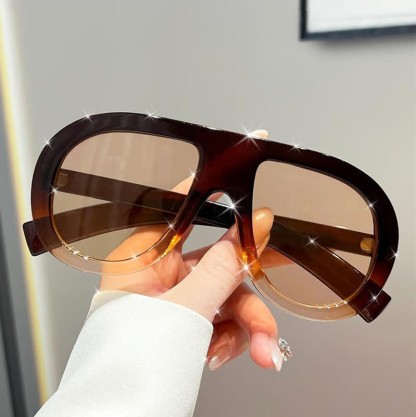 Spykay™ SG60687 Oversized Frame Hipster Aviator Sunglasses - image 1