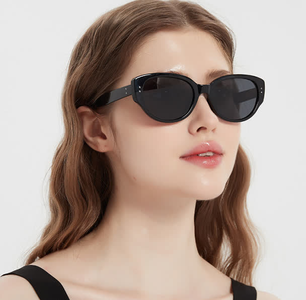 Spykay™ SG60715 Unisex Hipster Cat-Eye Sunglasses