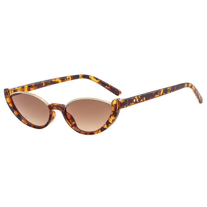 Spykay™ SG60716 Unisex Hipster Semi-Rimless Cat-Eye Sunglasses - image 6