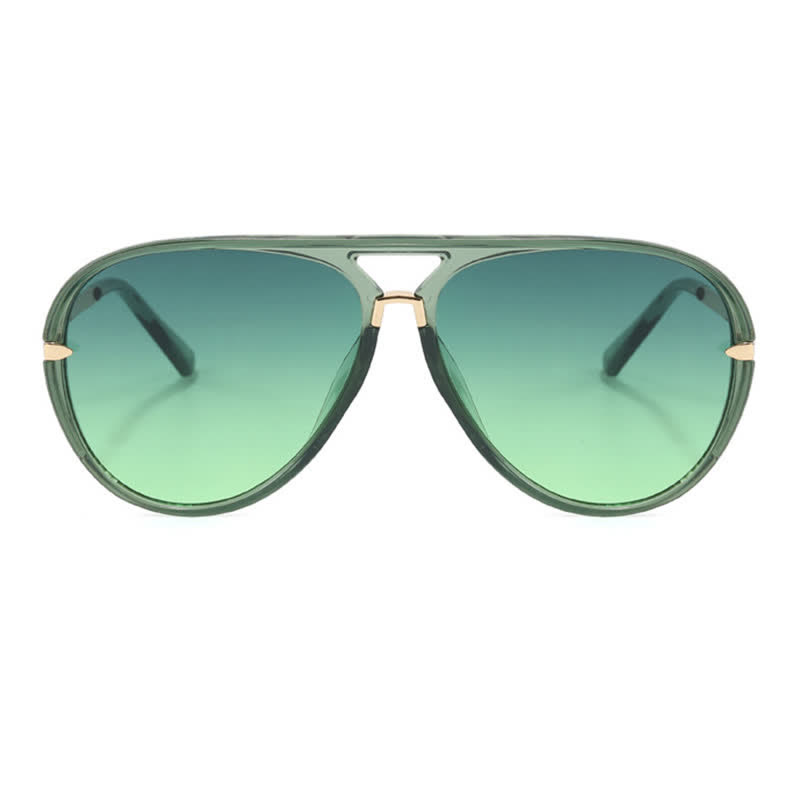 Spykay™ SG60723 Double Bridges Fashion Aviator Sunglasses