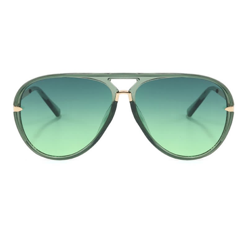 Spykay™ SG60723 Double Bridges Fashion Aviator Sunglasses