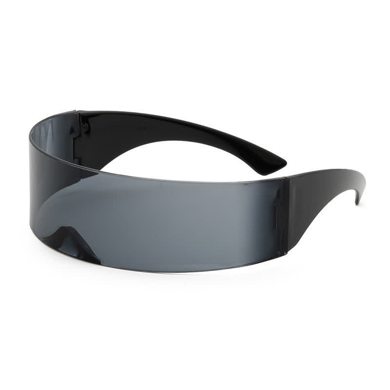 Spykay™ SG60721 Unisex Rectangle One-piece Frames Y2K Cyberpunk Sunglasses - image 10