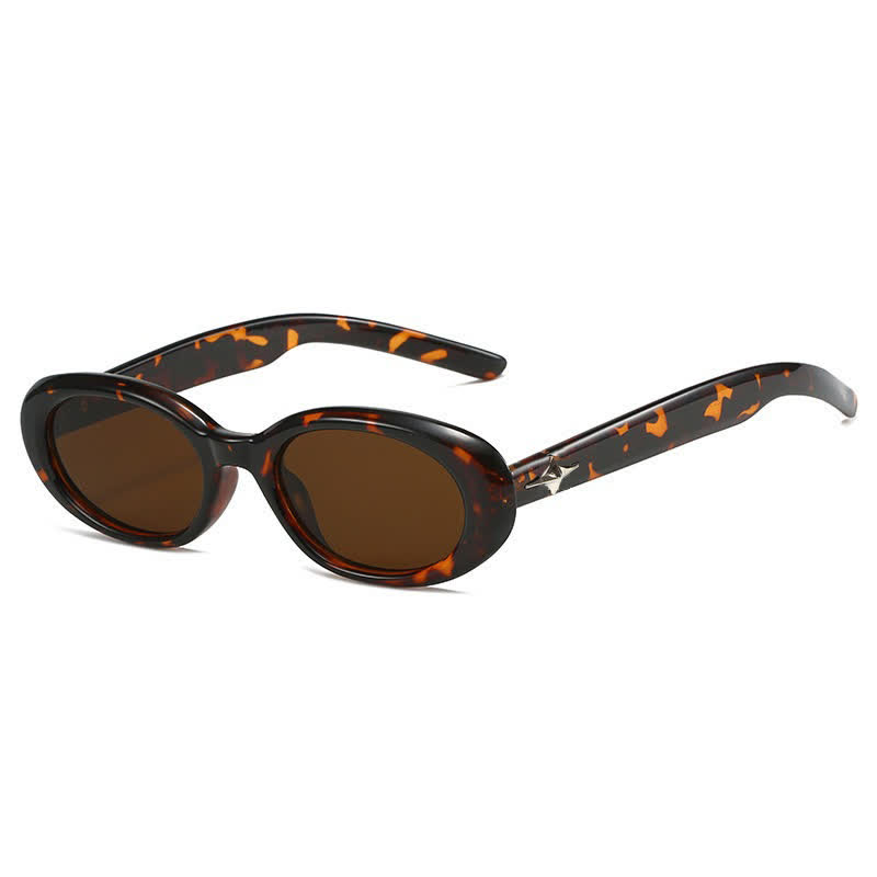 Spykay™ SG60719 Star Design Oval Frames Hipster Sunglasses
