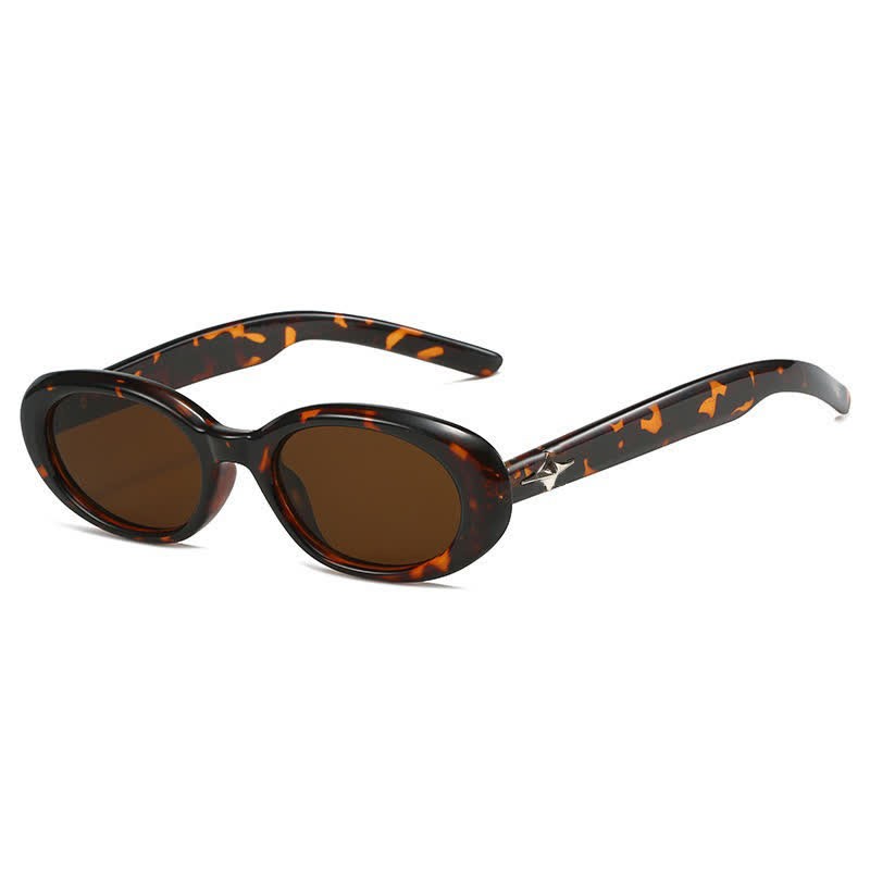 Spykay™ SG60719 Star Design Oval Frames Hipster Sunglasses