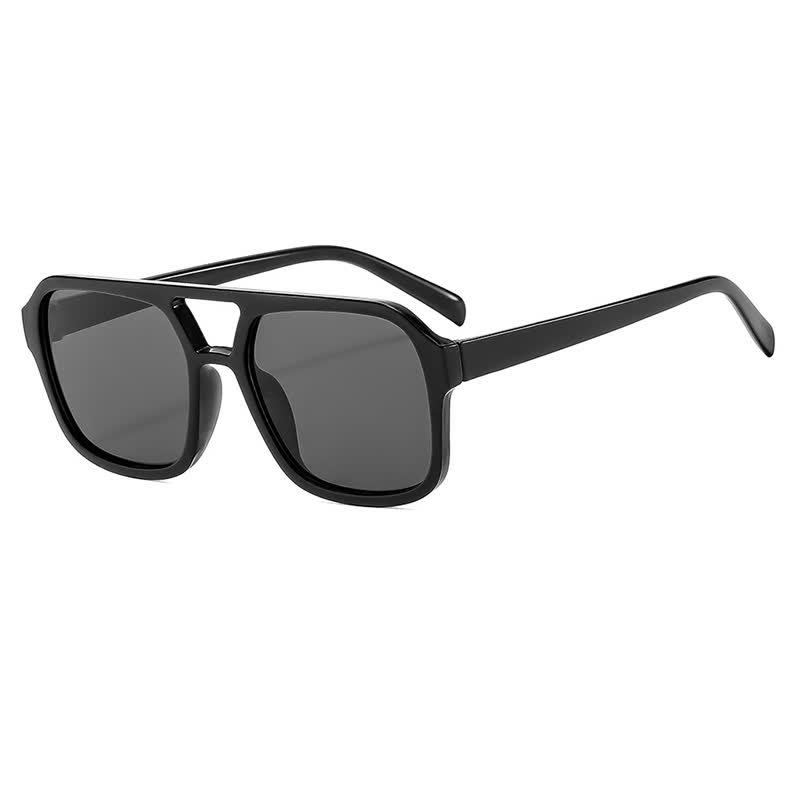 Spykay™ SG60718 Double Bridges Square Frames Retro-Vintage Sunglasses - image 11