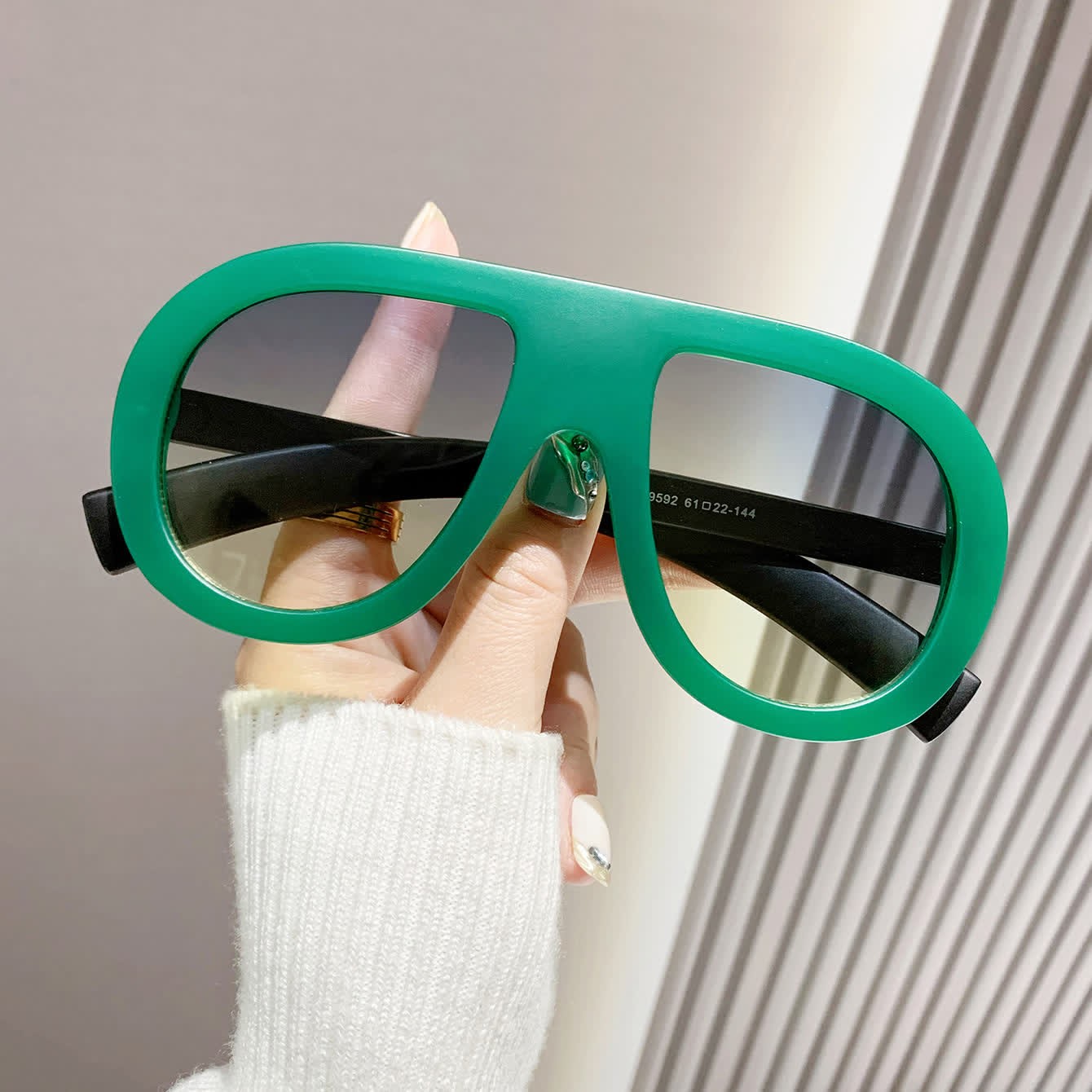 Spykay™ SG60687 Oversized Frame Hipster Aviator Sunglasses - image 40