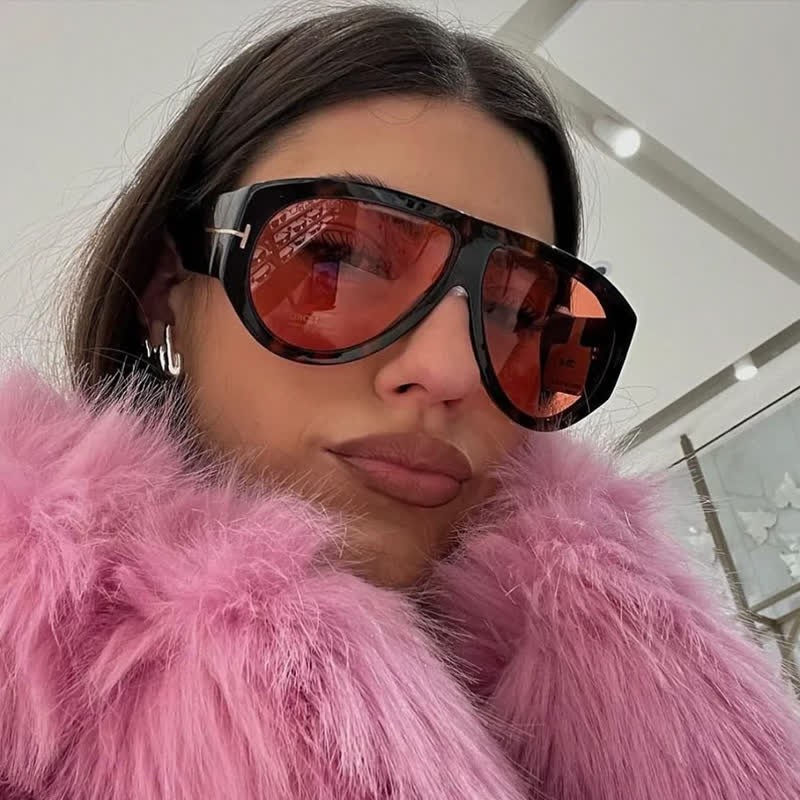 Spykay™ SG60664 'T' Design Toad Frame Aviator Sunglasses - image 30