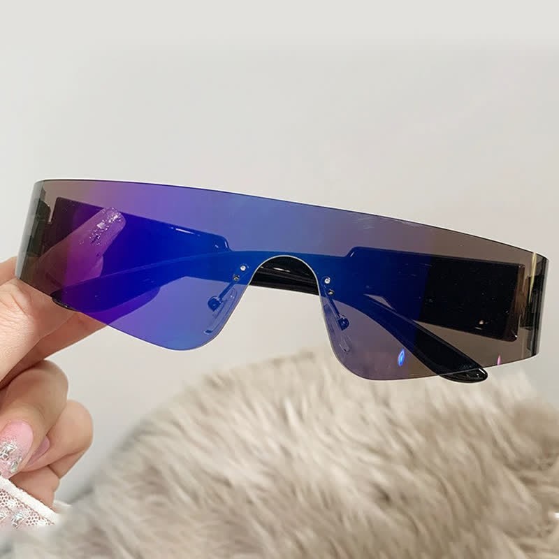 Spykay™ SG1026 Frameless Sunglasses Futuristic Women's Punk Sports Sunglasses Rimless Fashion Sunglasses - image 23