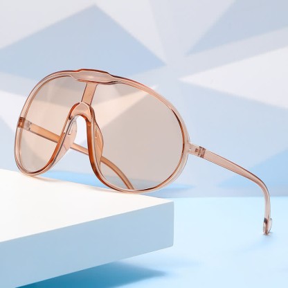 Spykay™ SG60729 One Piece Oversized Aviator Sunglasses - image 9