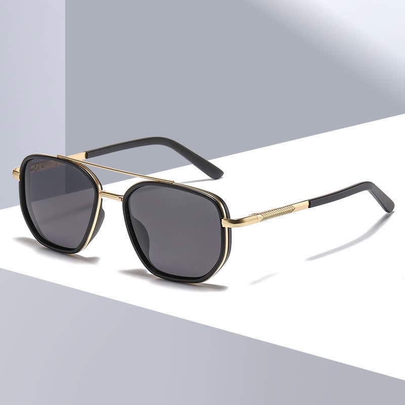 Spykay™ SG60733 Geometric Frame Double Bridges Driving Polarized Sunglasses - image 3