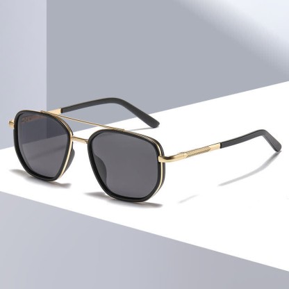 Spykay™ SG60733 Geometric Frame Double Bridges Driving Polarized Sunglasses - image 3