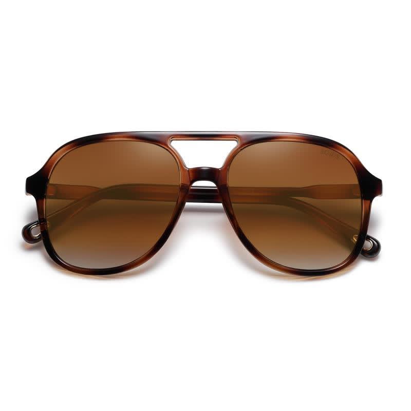 Spykay™ SG60740 Retro-Vintage Double Bridges Polarized Aviator Sunglasses - image 9