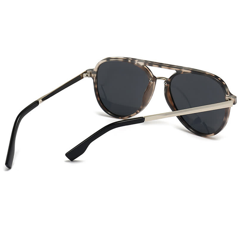 Spykay™ SG60731 Double Bridges Polarized Aviator Sunglasses