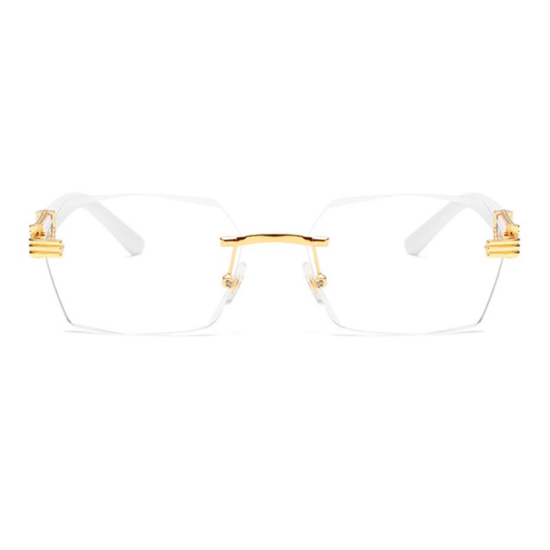 Spykay™EG26685 Rimless Geometric Frame Fashion Glasses - image 6