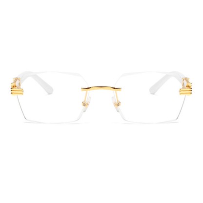 Spykay™EG26685 Rimless Geometric Frame Fashion Glasses - image 6
