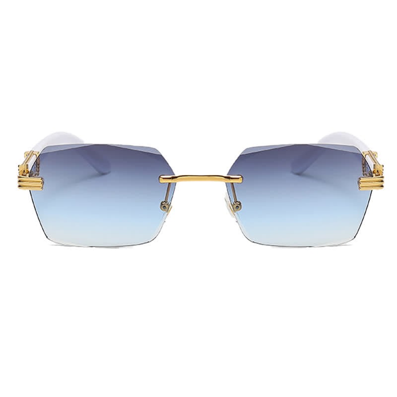 Spykay™ SG60746 Rimless Geometric Frame Tinted Sunglasses - image 7