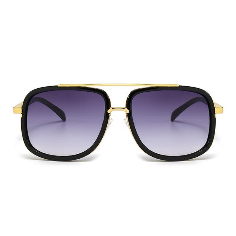 Spykay™ SG1013 Aviator Double Bridges Frame Brown Ombre Tinted Sunglasses - image 14