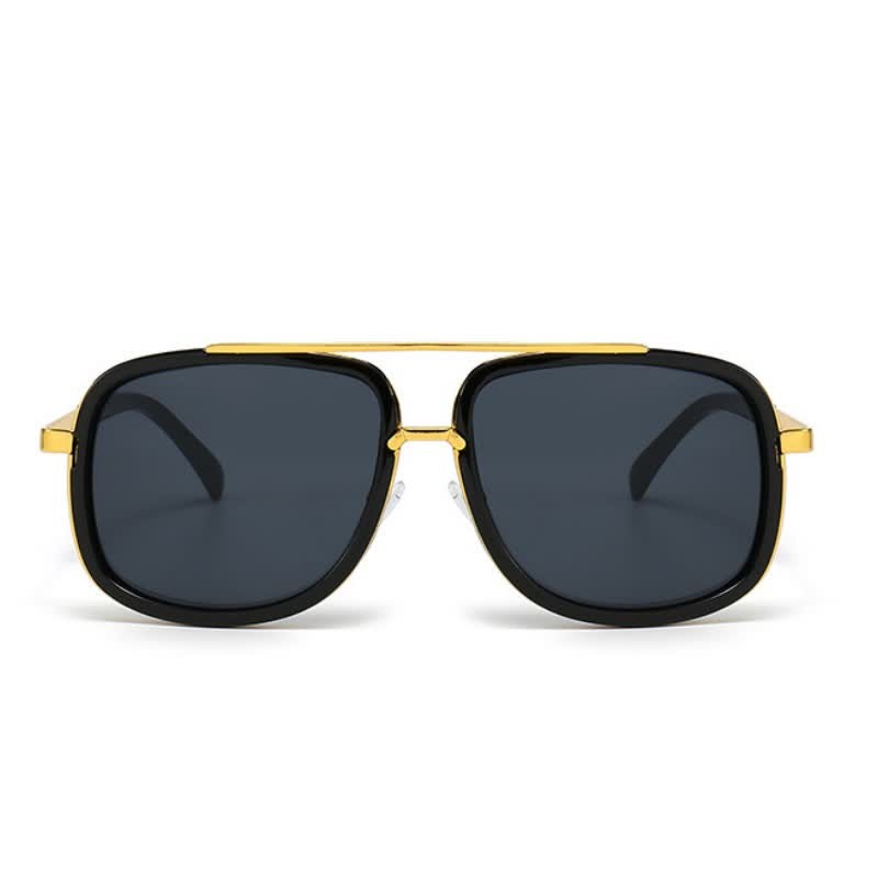 Spykay™ SG1013 Aviator Double Bridges Frame Brown Ombre Tinted Sunglasses - image 11