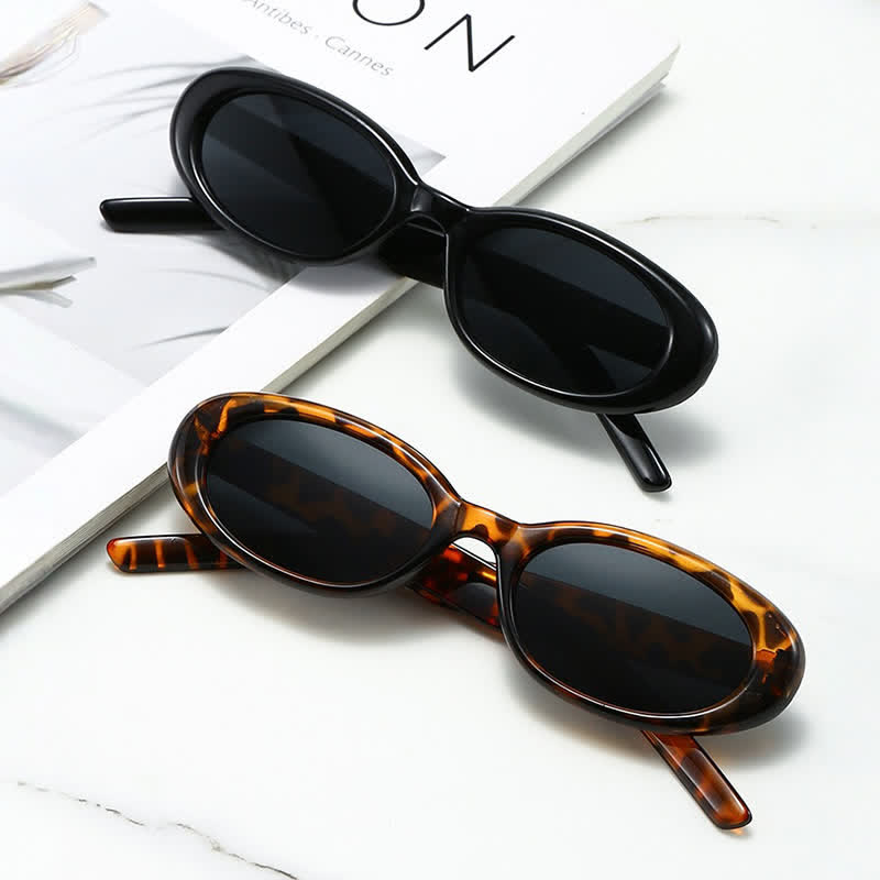 Spykay™ SG60719 Star Design Oval Frames Hipster Sunglasses