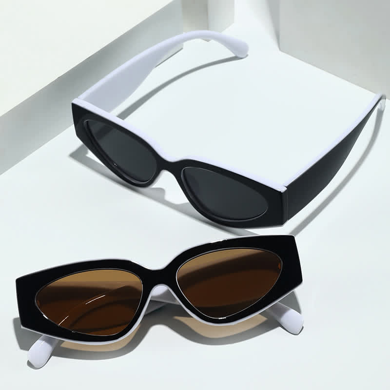 Spykay™ SG60758 Colorblock Cat-Eye Sunglasses