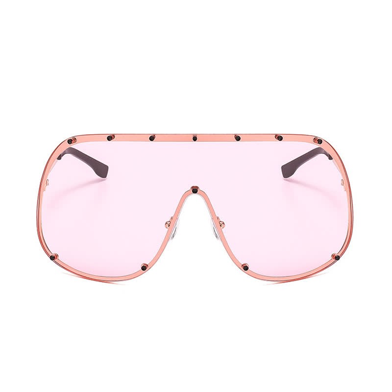 Spykay™ SG60757 Unisex Hipster One-piece Polarized Aviator Sunglasses - image 20