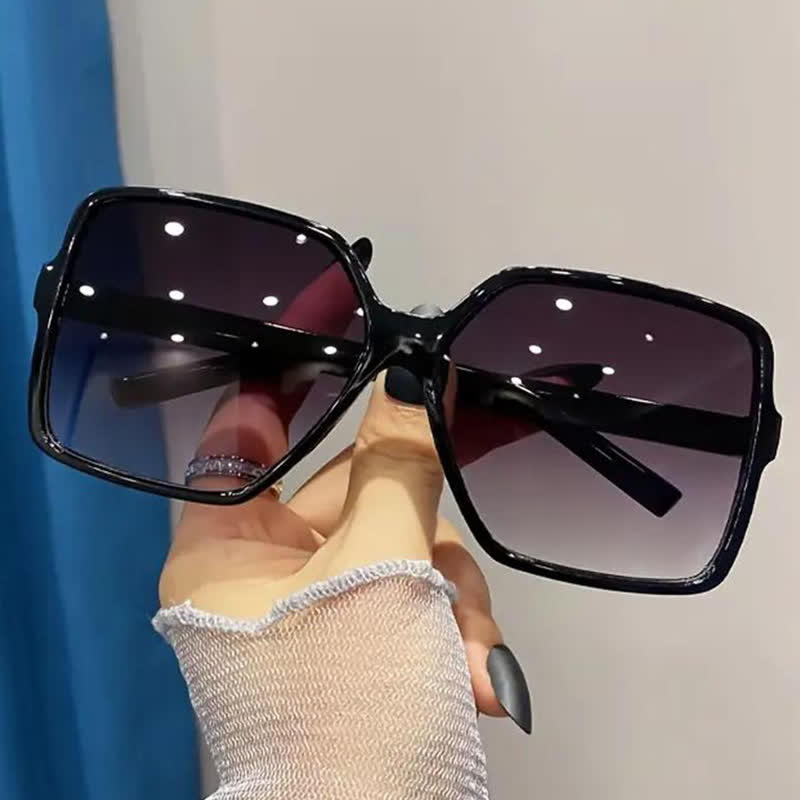 Spykay™ SG60750 Square Frame Vintage Oversized Sunglasses - image 2