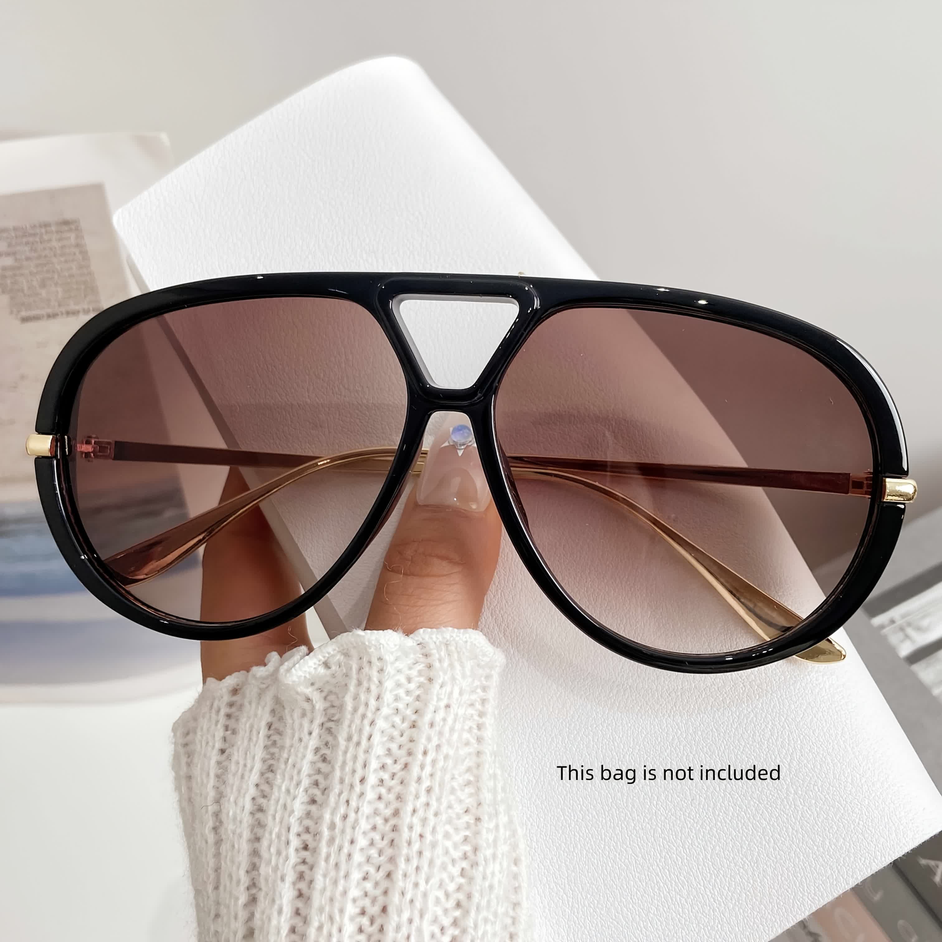 Spykay™ SG60674 Fashion Double Bridges Aviator Sunglasses - image 12