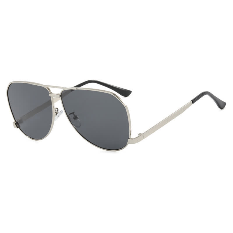 Spykay™ SG60761 Double Bridges Metal Temples Aviator Sunglasses - image 8