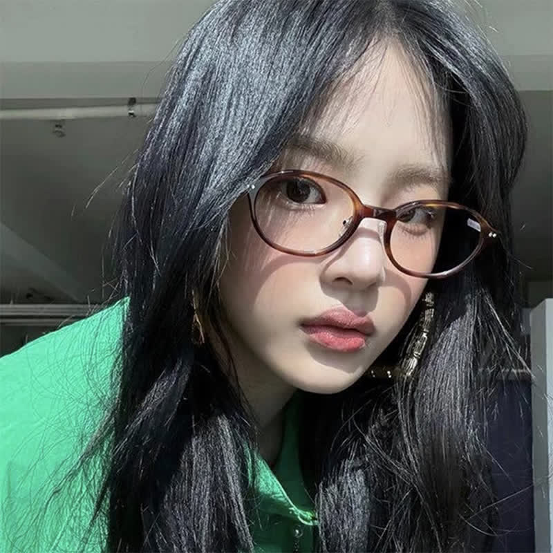 Spykay™ EG26699 Vintage Oval Frame Anti-blue Light Glasses For Reading - image 5