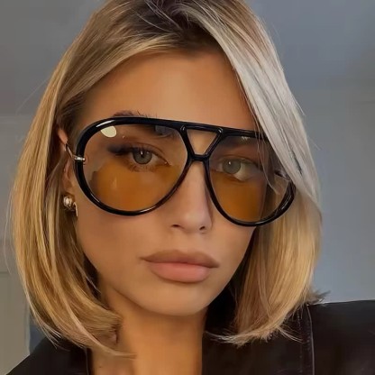 Spykay™ SG60673 Double Bridges Metal Temples Aviator Sunglasses - image 16