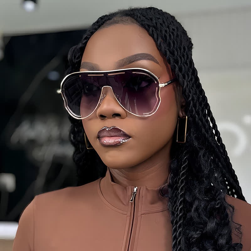 Spykay™ SG60669 Butterfly Frame Fashion Sunglasses - Brown - image 10