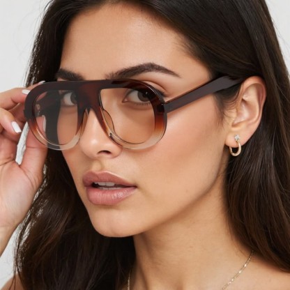 Spykay™ SG60687 Oversized Frame Hipster Aviator Sunglasses - image 5