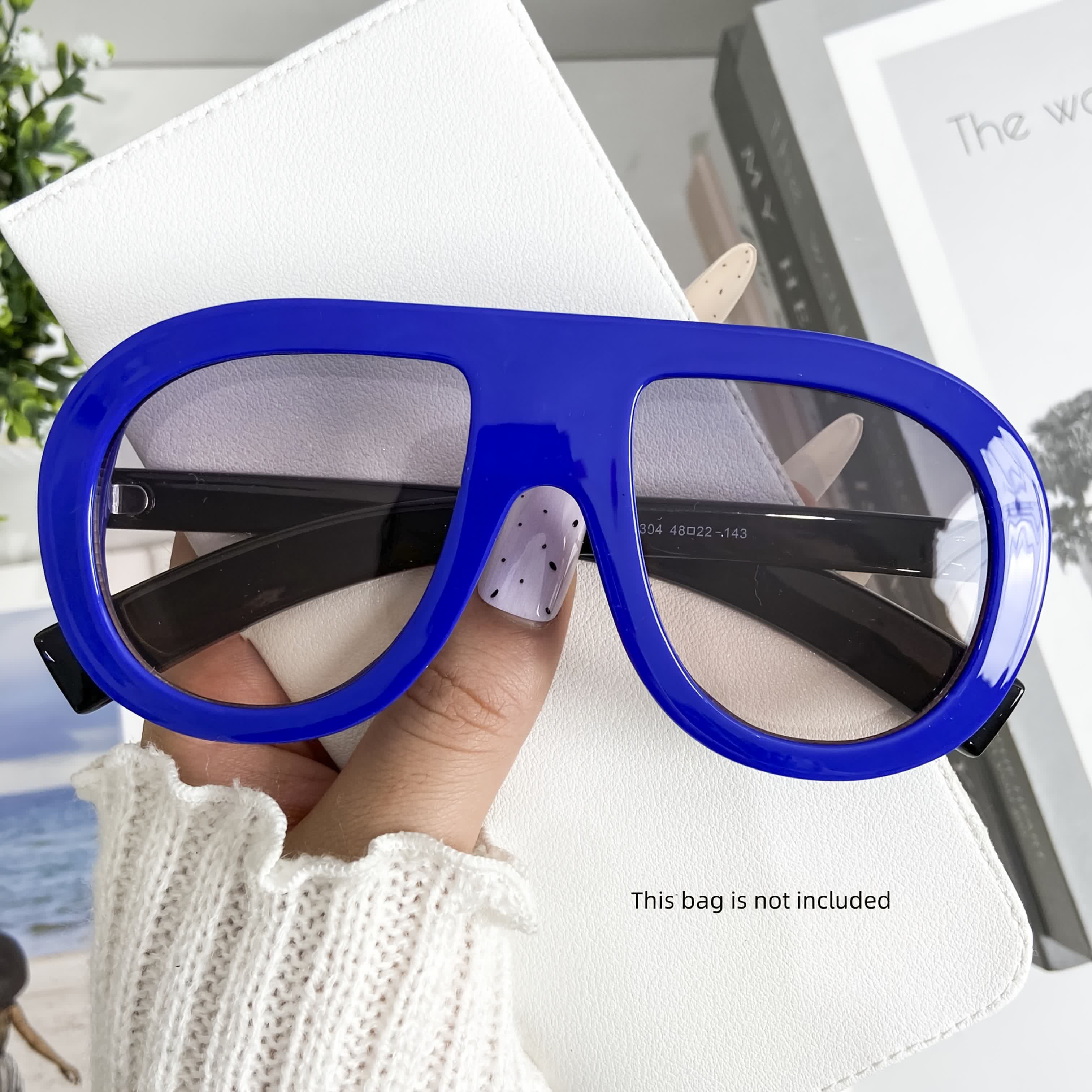 Spykay™ SG60687 Oversized Frame Hipster Aviator Sunglasses - image 35