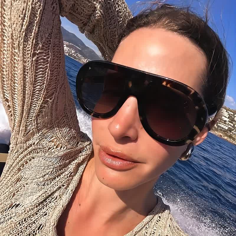 Spykay™ SG60687 Oversized Frame Hipster Aviator Sunglasses - image 28