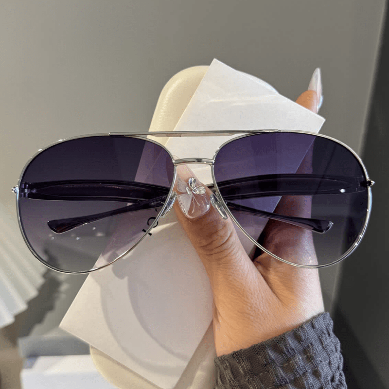 Spykay™ SG60665 Vintage Double Bridges Aviator Frame Sunglasses - image 33