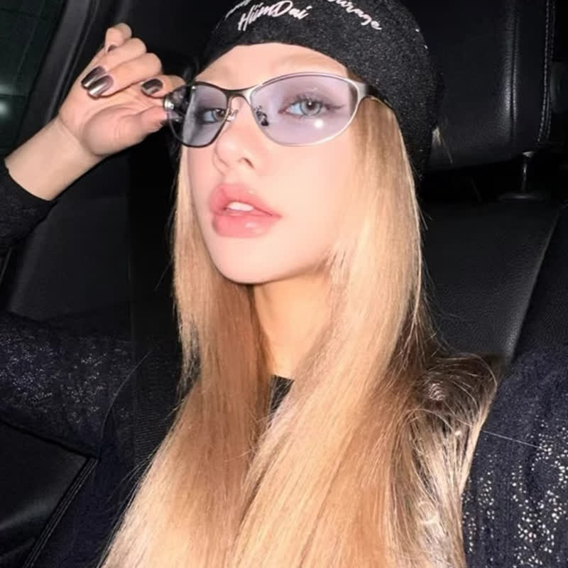 Spykay™ SG60788 Y2K Cat-Eye Cycling Sunglasses with Nylon Lenses