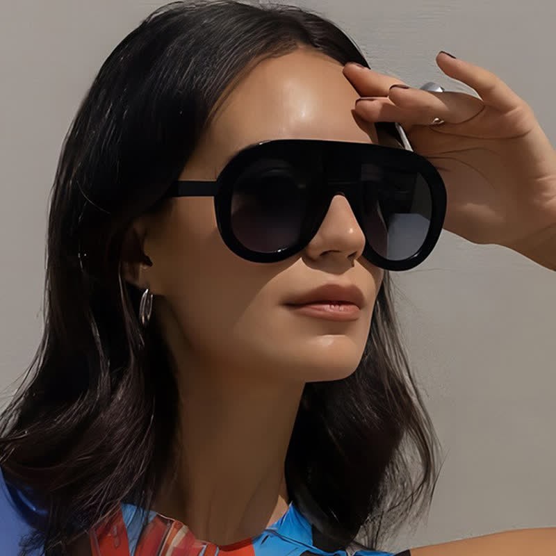 Spykay™ SG60687 Oversized Frame Hipster Aviator Sunglasses - image 16